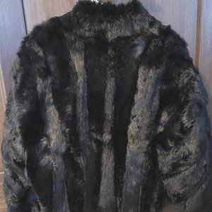 100% Rabbit Fur Coat